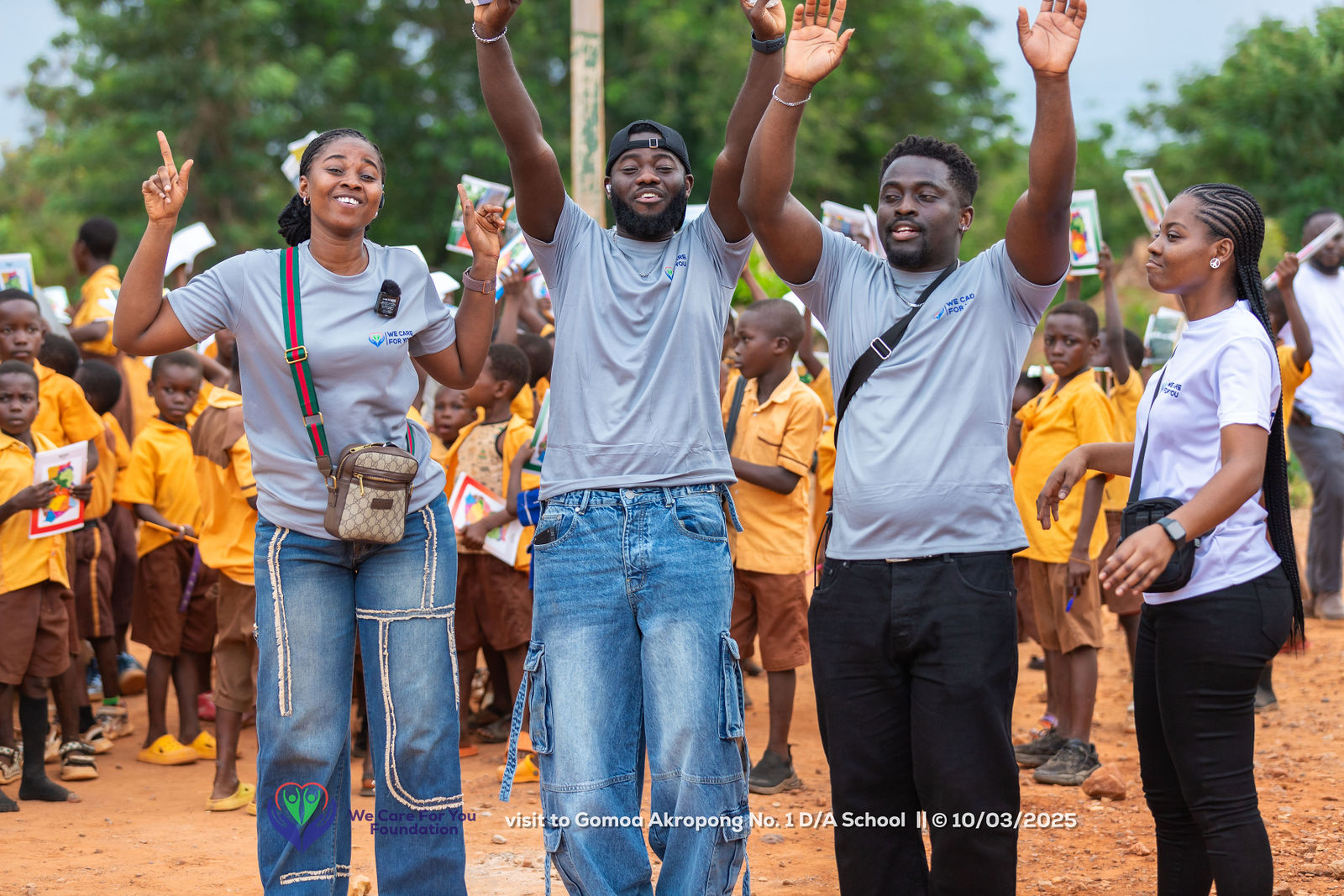 Gomoa Akropong visit photo